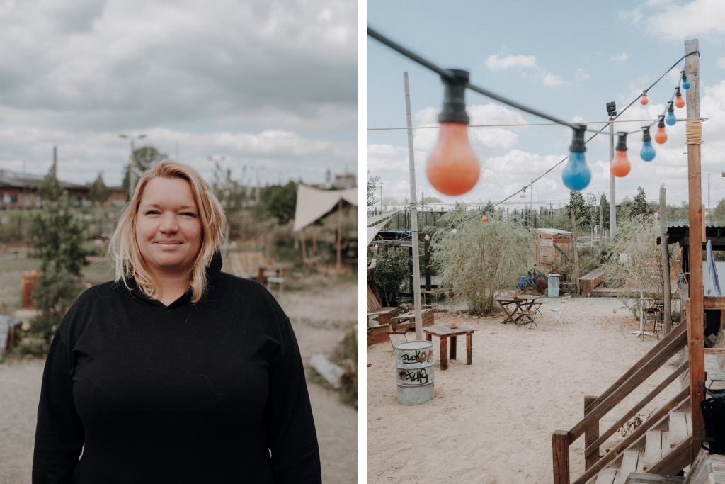 Portrait-annabelle sagt-Leipzig-heiter bis wolkig-Café